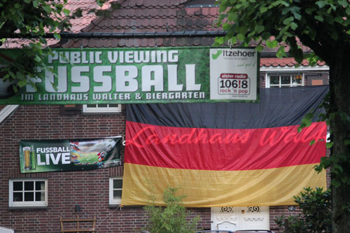 Fussballübertragungen im Landhaus Walter haben Tradition