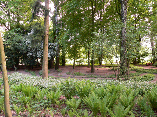 Labyrinth im Stadtpark Hamburg
